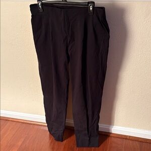 ADAY Turn It Up Pants in Black. Size Large